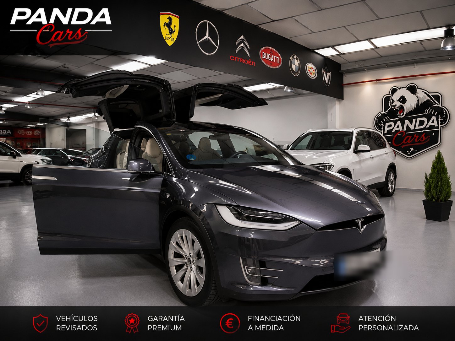 Tesla Model X 2020 en venta en Panda Cars Madrid
